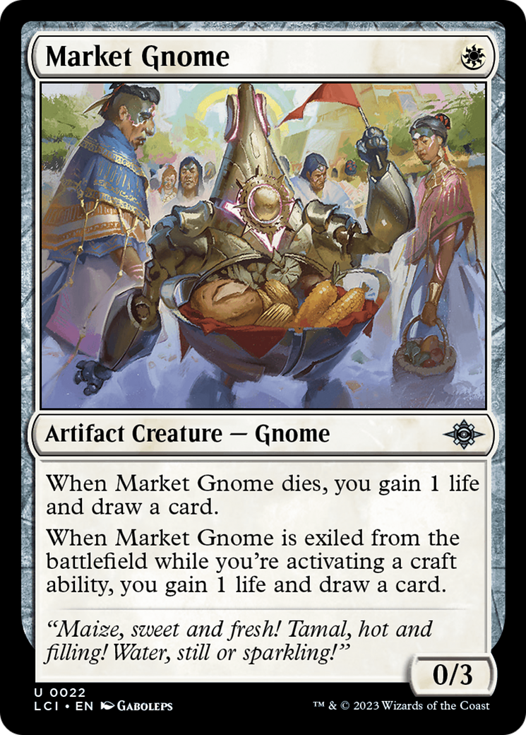 Market Gnome (022) Foil - The Lost Caverns of Ixalan