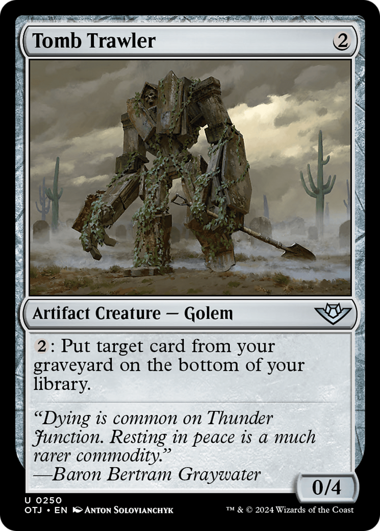 Tomb Trawler (250) Foil - Outlaws of Thunder Junction