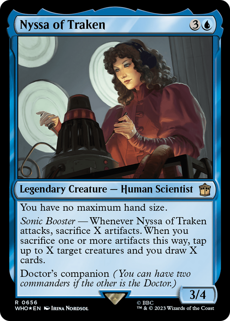 Nyssa of Traken (Surge Foil) (656) Foil - Doctor Who
