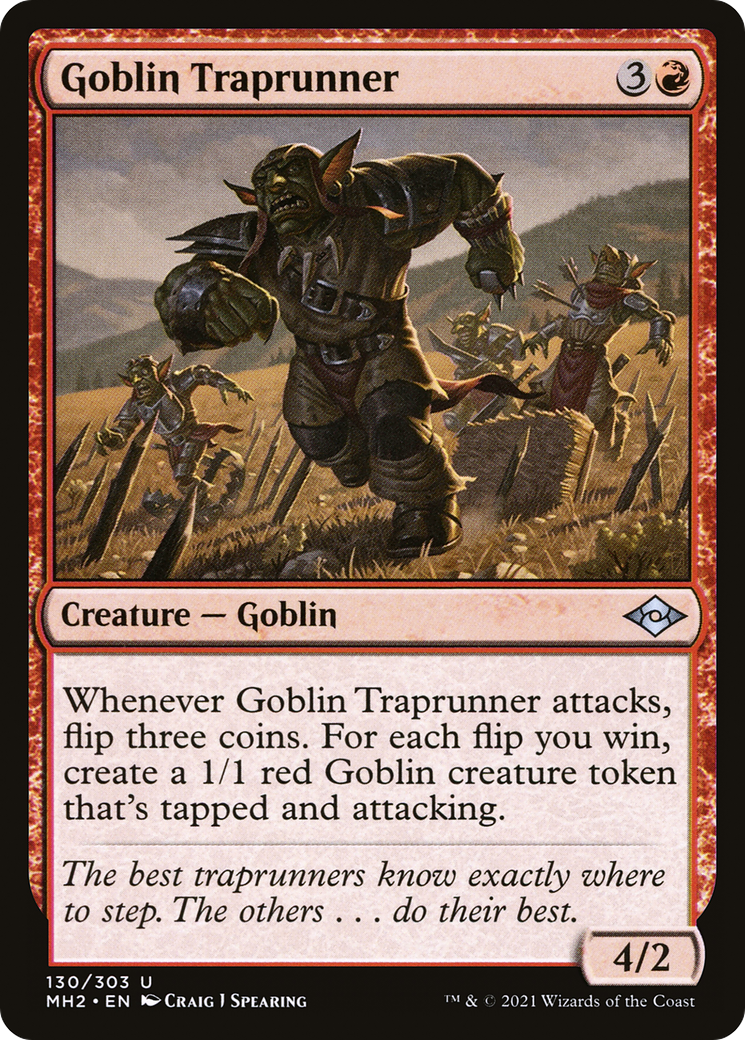 Goblin Traprunner (130) Foil - Modern Horizons 2