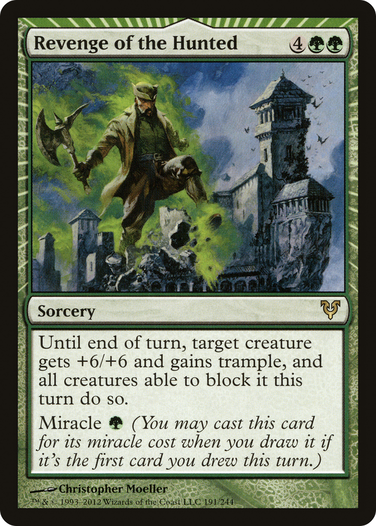 Revenge of the Hunted (191) Foil - Avacyn Restored