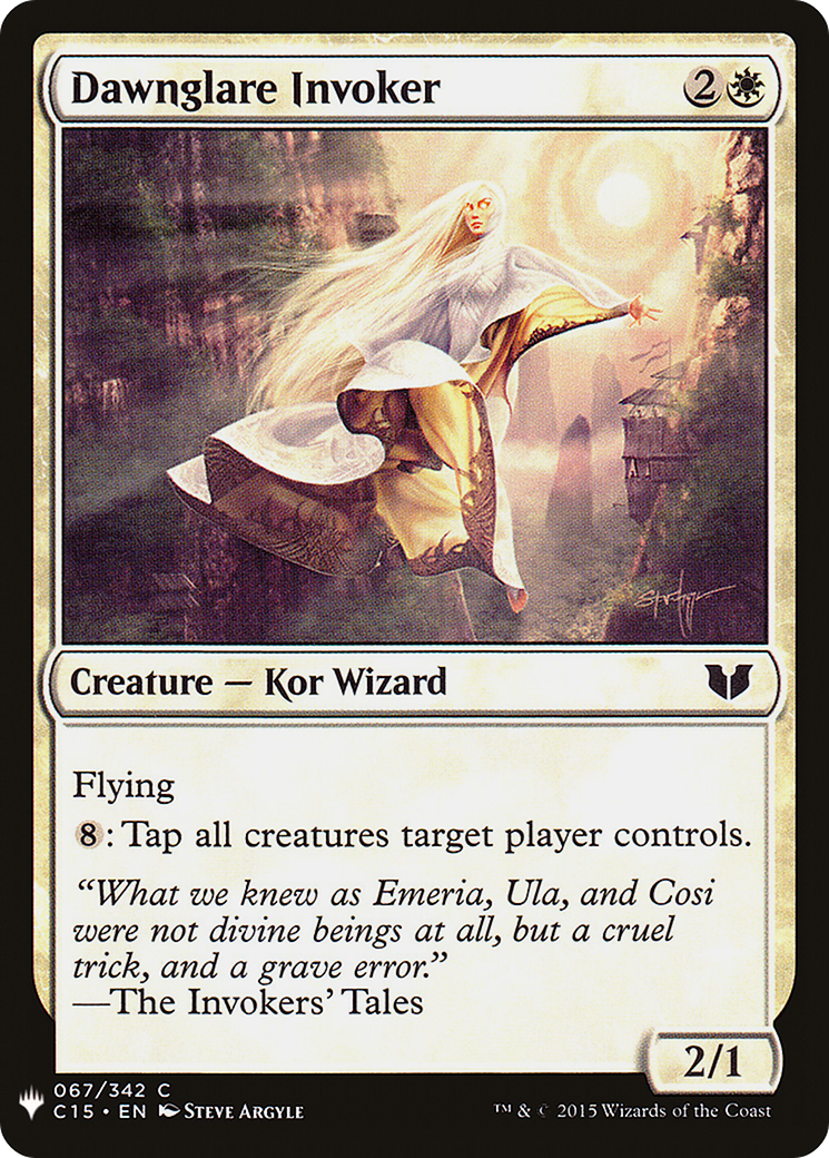 Dawnglare Invoker (C15-67) - The List