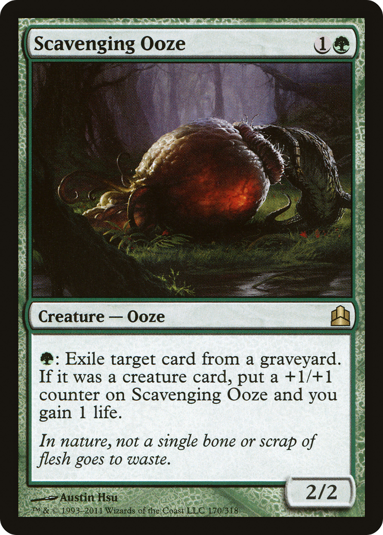 Scavenging Ooze (170) - Commander 2011