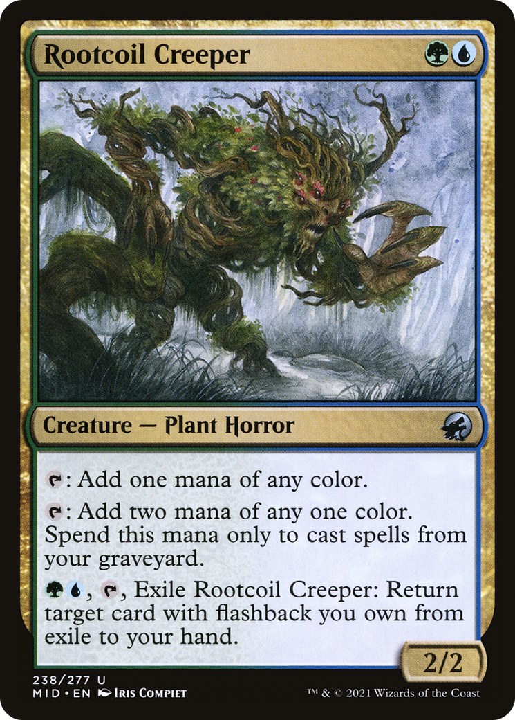 Rootcoil Creeper (238) Foil - Innistrad: Midnight Hunt