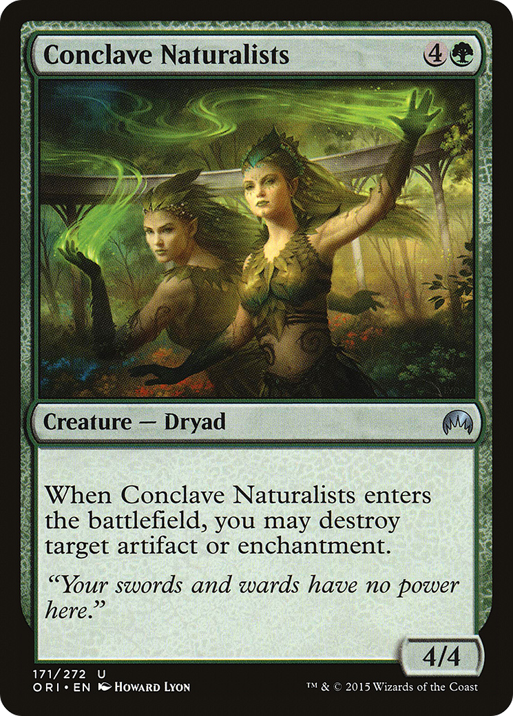 Conclave Naturalists (171) Foil - Magic Origins