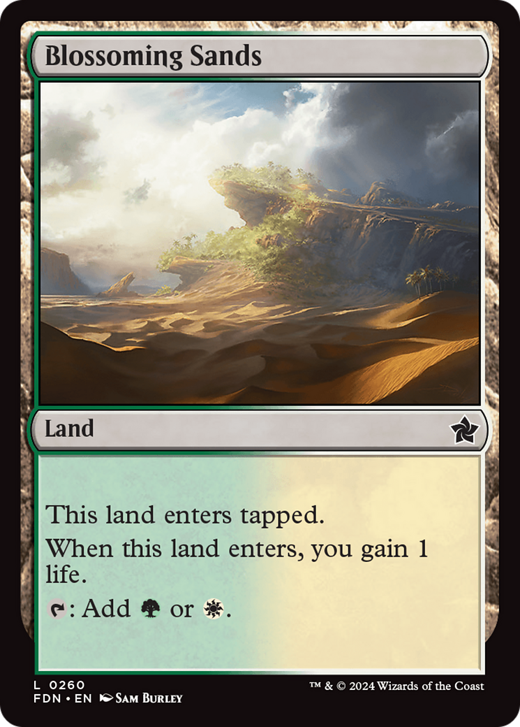 Blossoming Sands (260) - Foundations