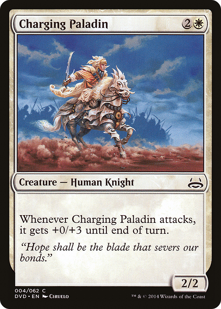 Charging Paladin (004) - Duel Decks Anthology: Divine vs. Demonic