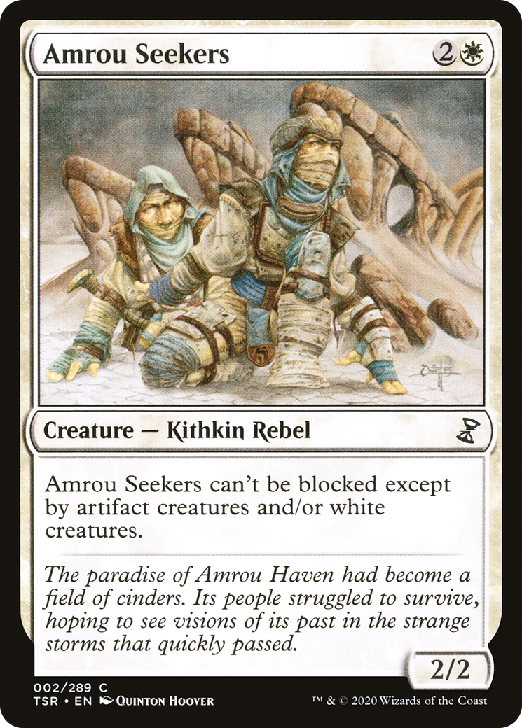 Amrou Seekers (002) Foil - Time Spiral Remastered