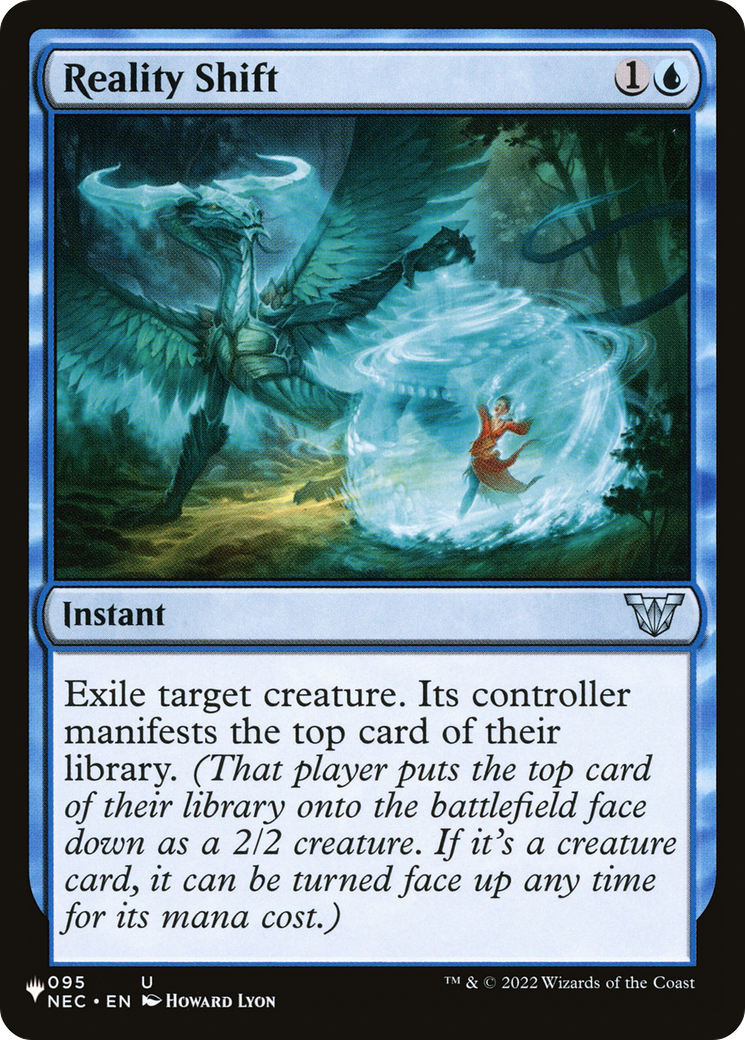 Reality Shift (NEC-95) - The List