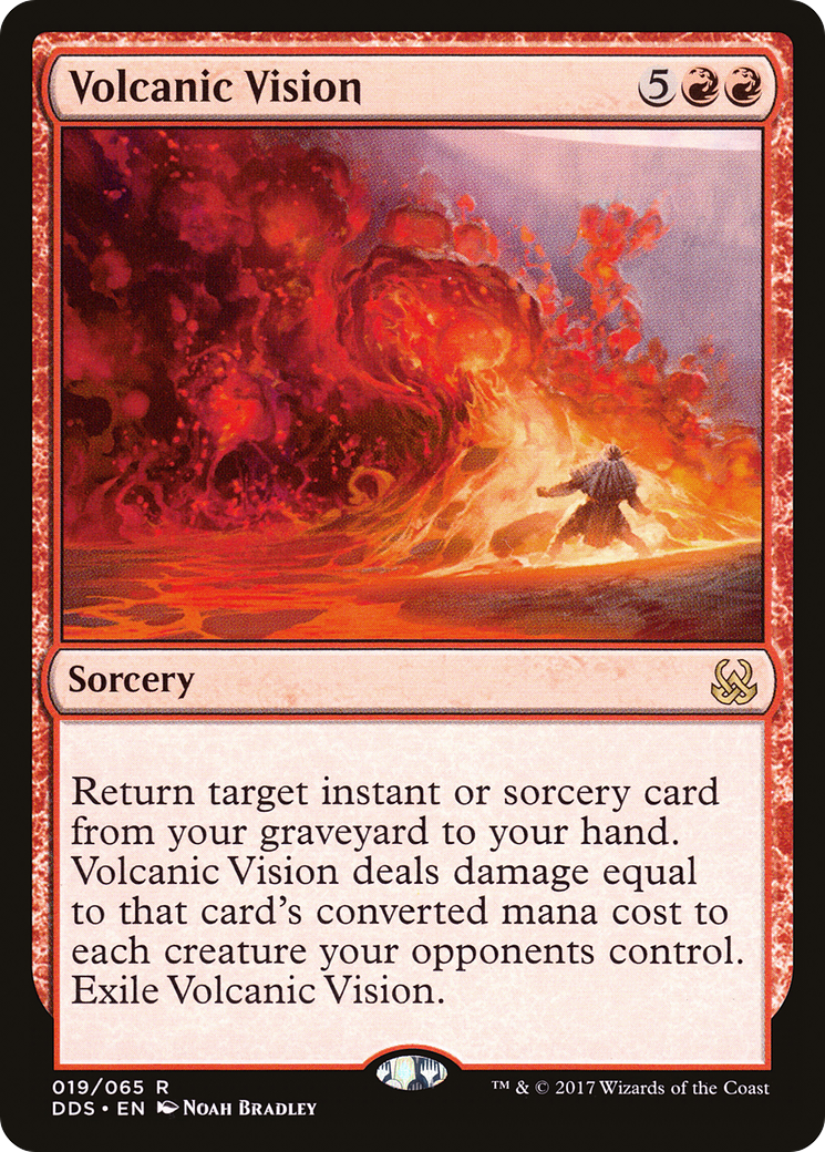 Volcanic Vision (019) - Duel Decks: Mind vs. Might