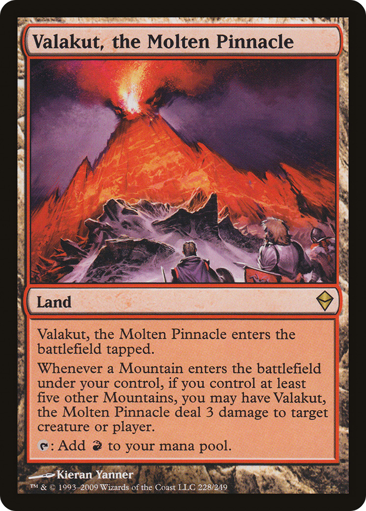 Valakut, the Molten Pinnacle (228) Foil - Zendikar