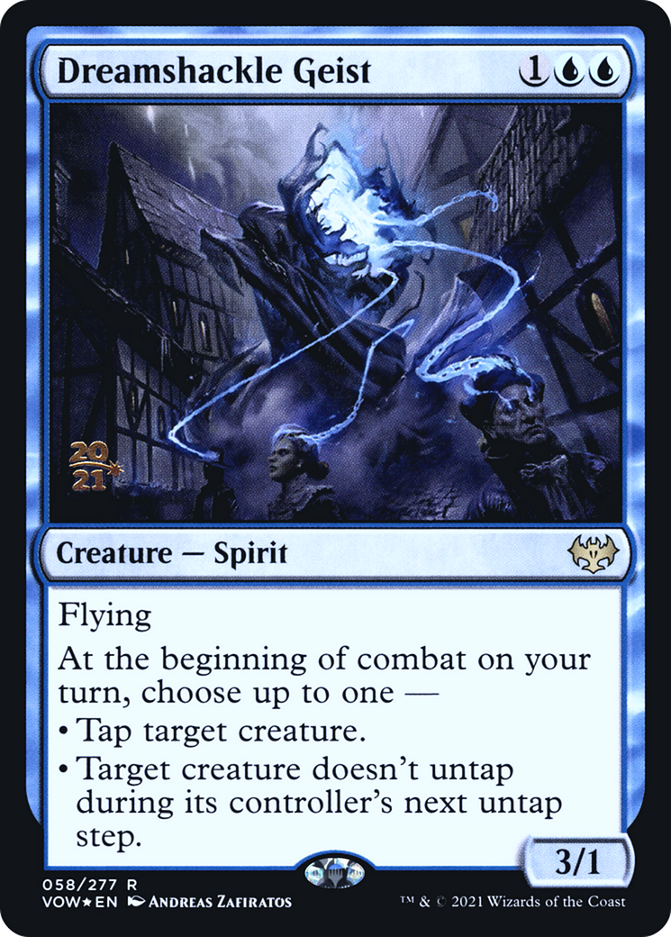 Dreamshackle Geist (058) Foil - Innistrad: Crimson Vow Promos