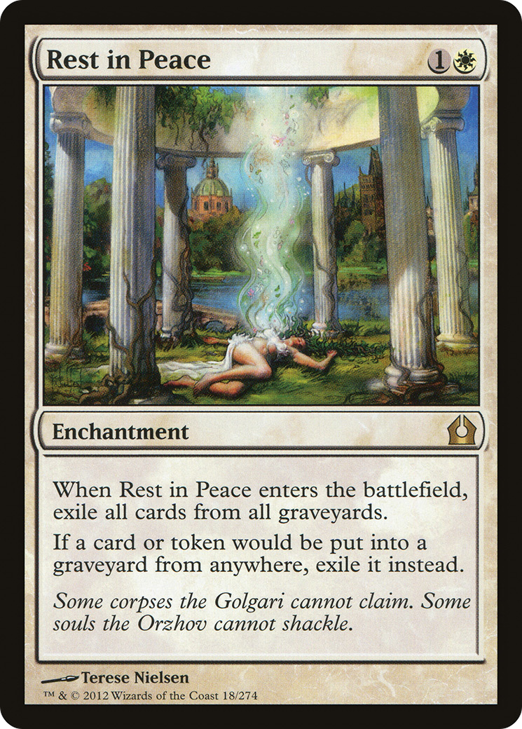 Rest in Peace (018) Foil - Return to Ravnica