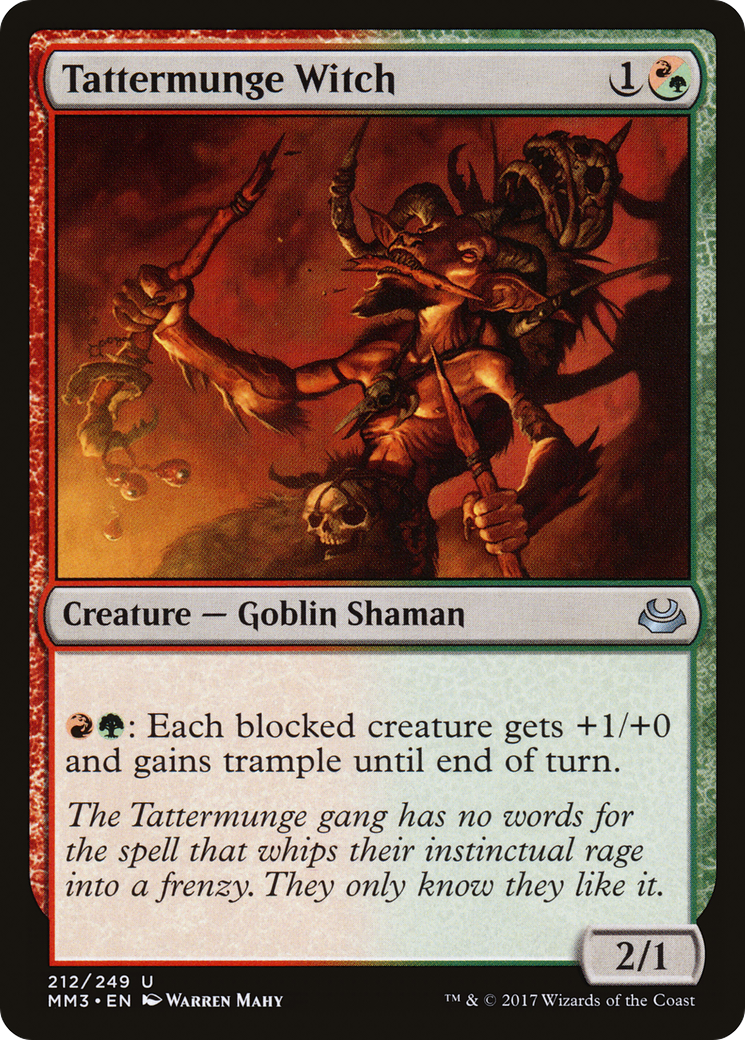 Tattermunge Witch (212) Foil - Modern Masters 2017