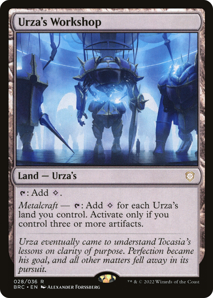 Urza's Workshop (028) Foil - The Brothers' War Commander