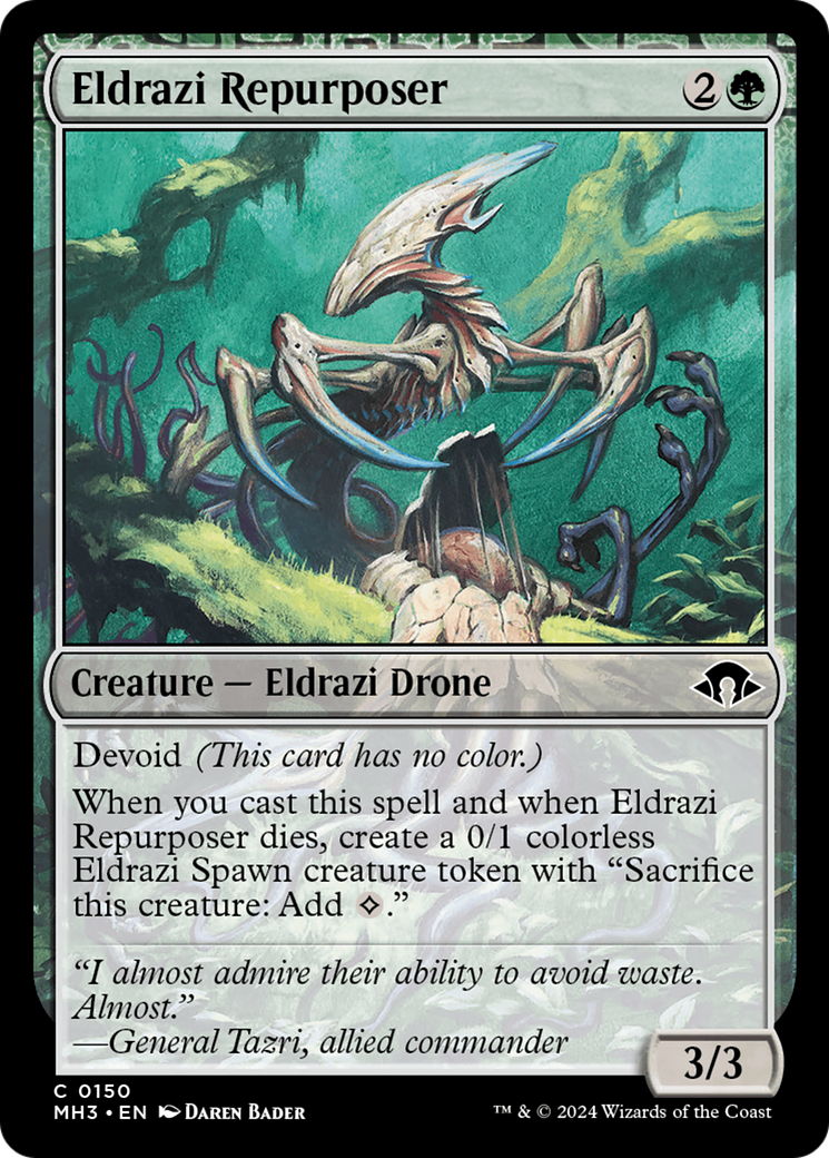 Eldrazi Repurposer (150) Foil - Modern Horizons 3