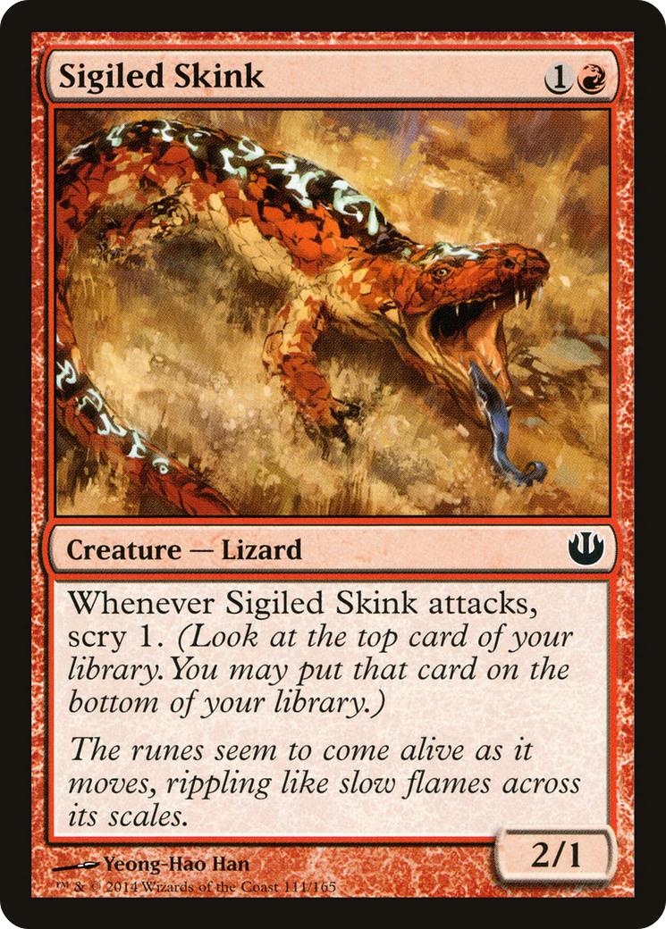 Sigiled Skink (111) - Journey into Nyx