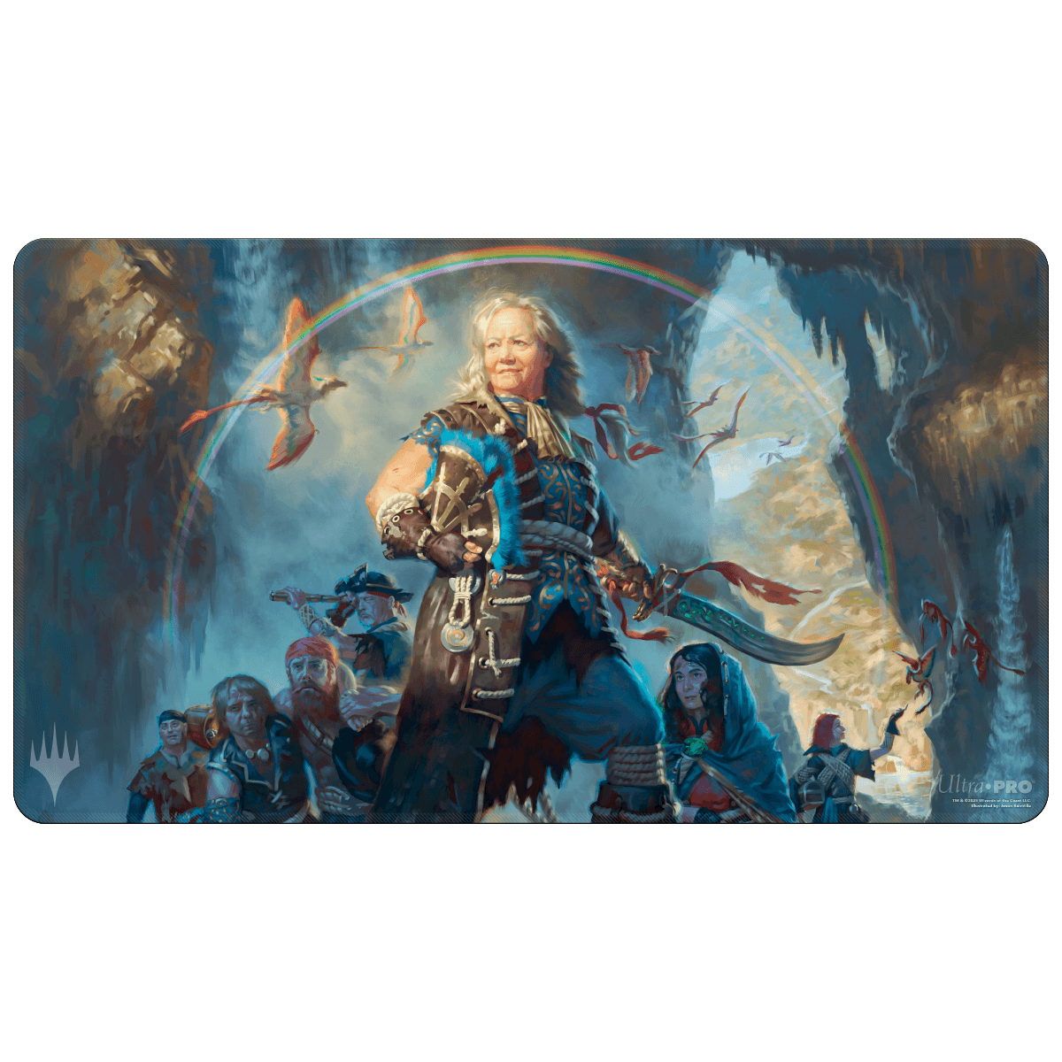 The Lost Caverns of Ixalan Playmat Admiral Brass, Unsinkable-Silver Goblin