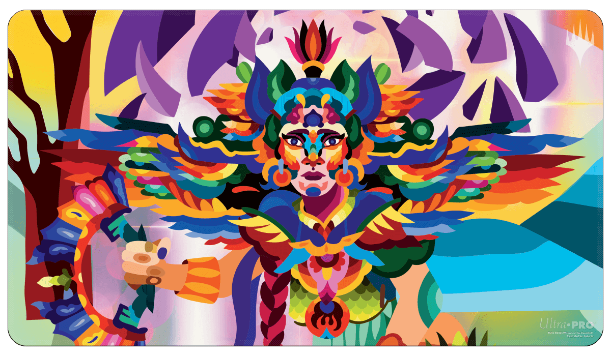 The Lost Caverns of Ixalan Playmat Huatli, Poet of Unity-Silver Goblin