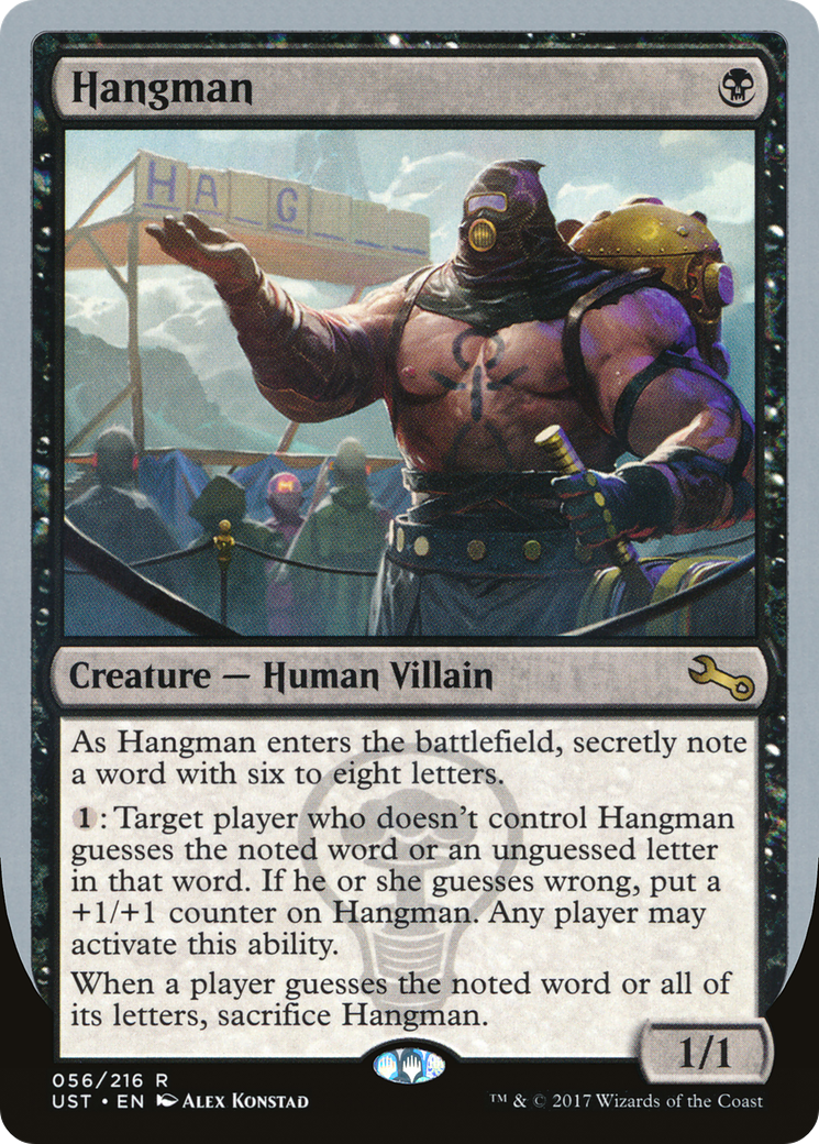 Hangman (056) Foil - Unstable