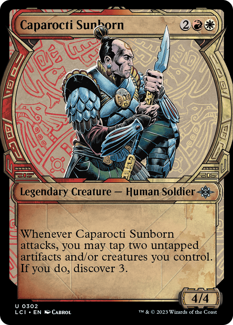 Caparocti Sunborn (Showcase) (302) - The Lost Caverns of Ixalan