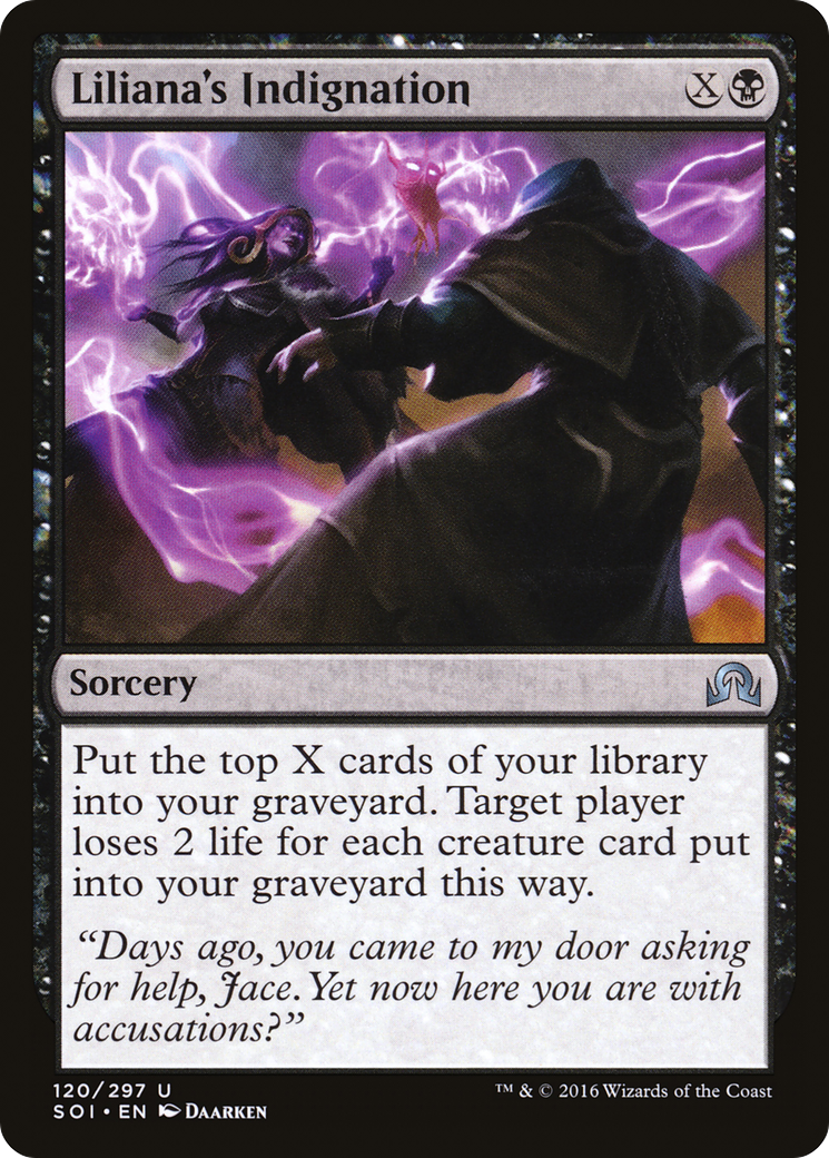 Liliana's Indignation (120) - Shadows over Innistrad