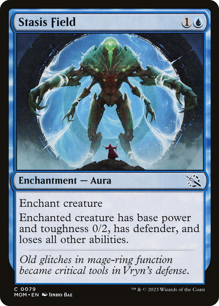 Stasis Field (079) Foil - March of the Machine
