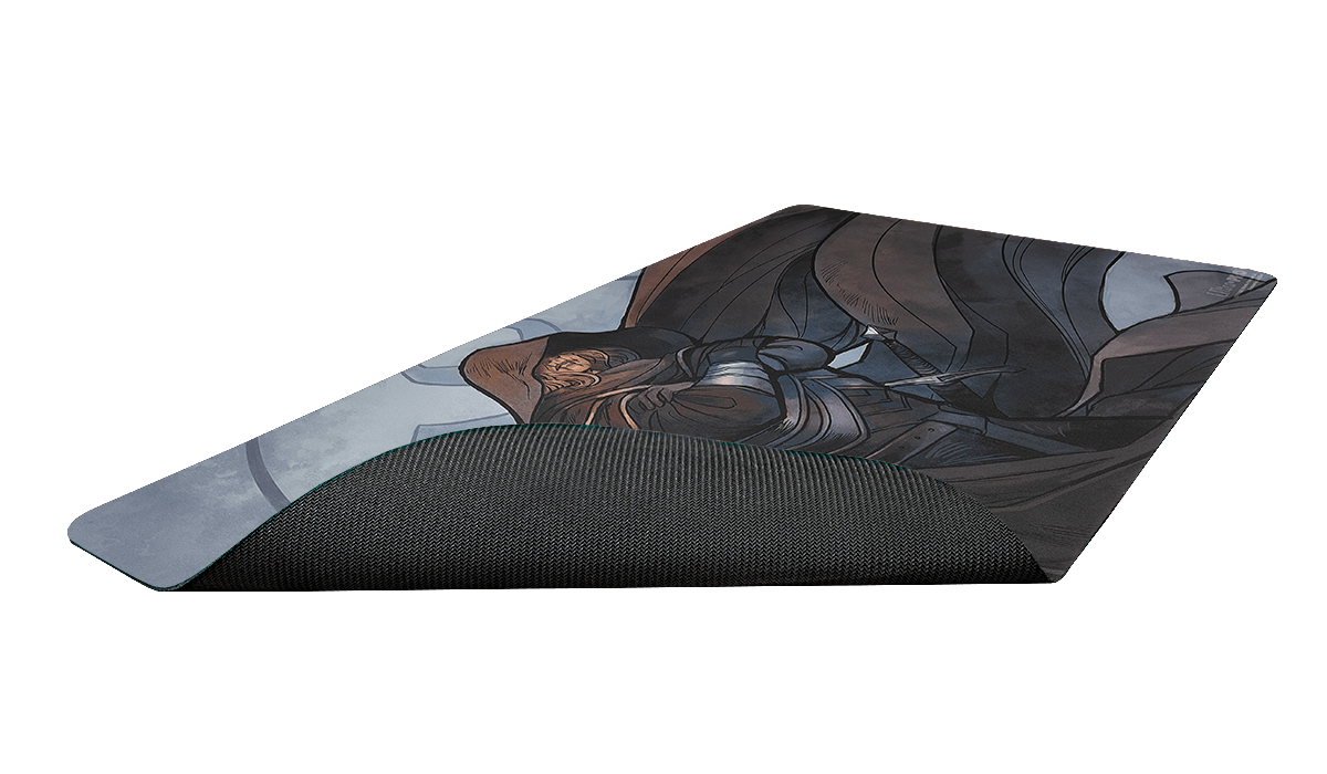 Murders at Karlov Manor Playmat Lazav, Wearer of Faces-Silver Goblin