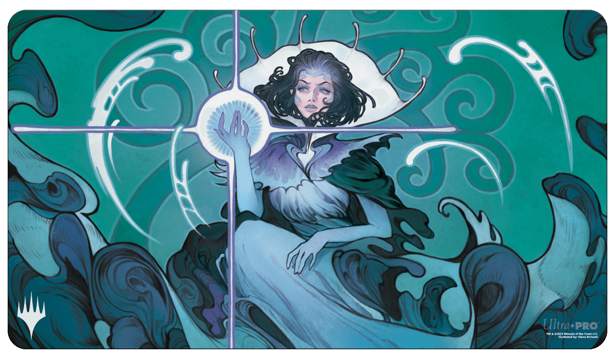 Murders at Karlov Manor Playmat Vannifar, Evolved Enigma-Silver Goblin