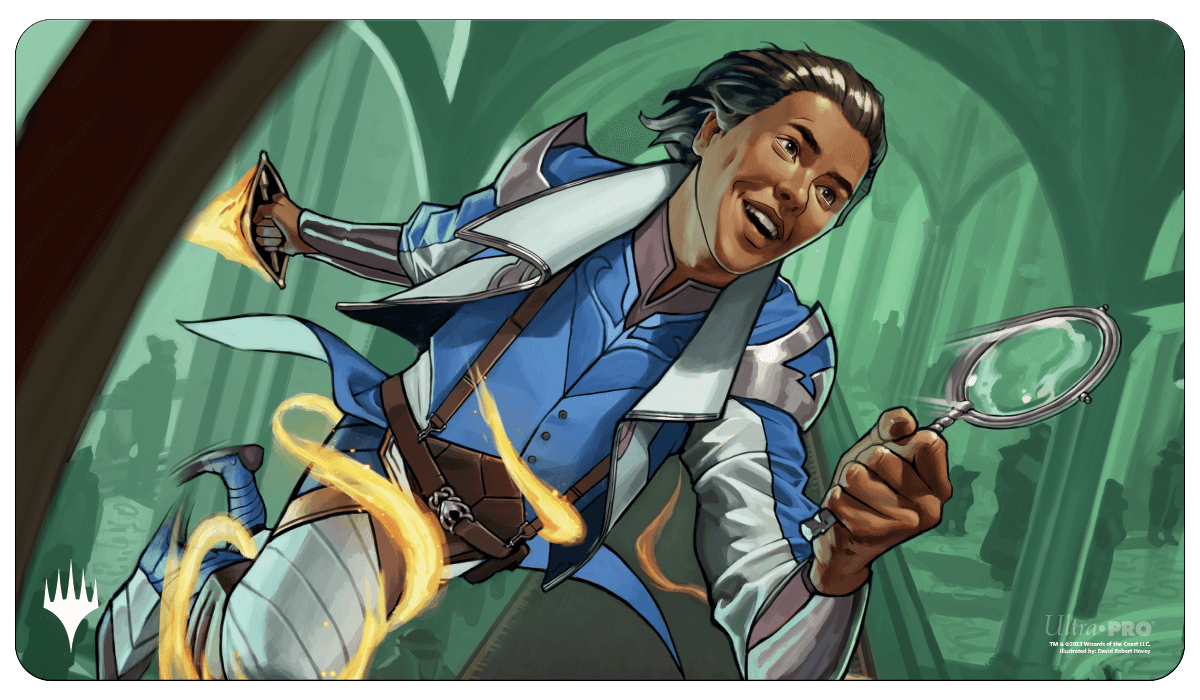 Murders at Karlov Manor Playmat Kellan, Inquisitive Prodigy-Silver Goblin