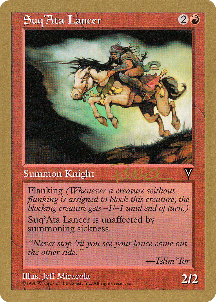 Suq'Ata Lancer - 1997 Paul McCabe (VIS) (Retro) - World Championship Decks 1997