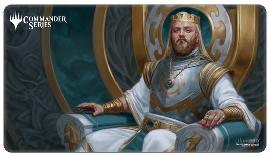 Commander Series Playmat Holofoil Kenrith, the Returned King-Silver Goblin