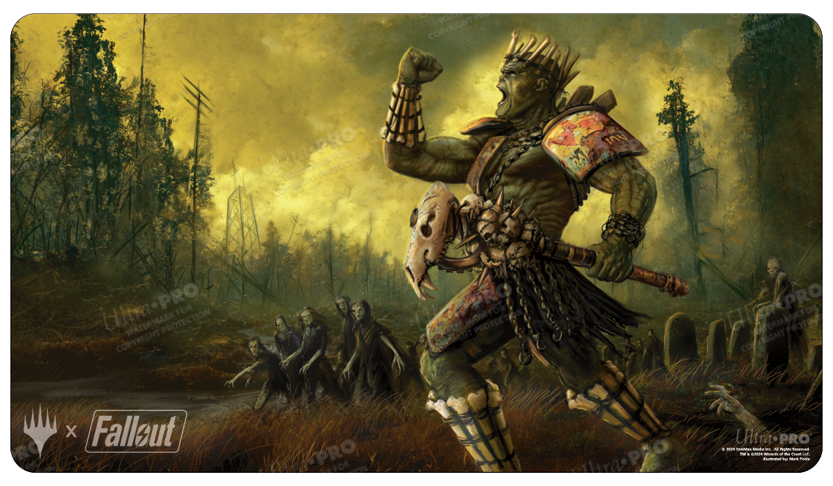 Fallout Playmat Grave Titan-Silver Goblin