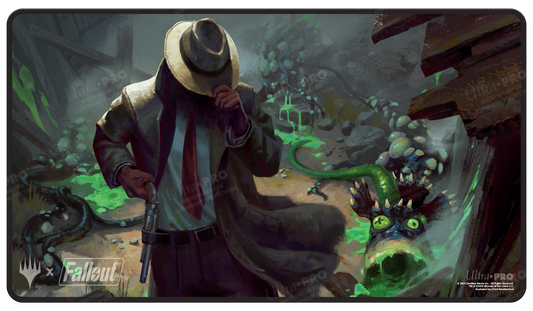 Fallout Playmat Stiched Mysterious Stranger-Silver Goblin