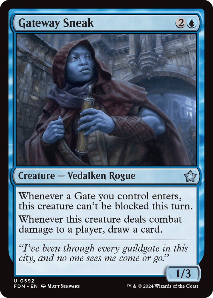 Gateway Sneak (592) - Foundations