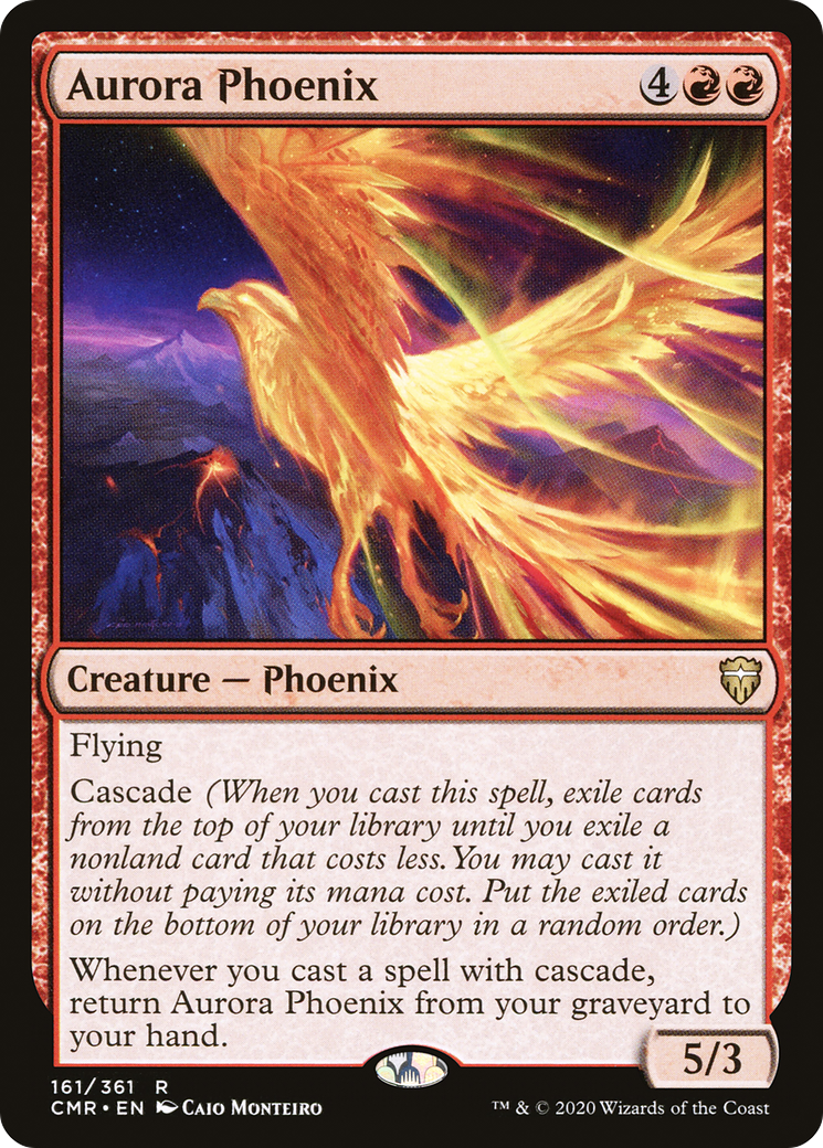 Aurora Phoenix (161) Foil - Commander Legends