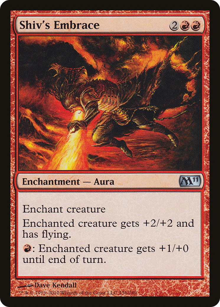Shiv's Embrace (156) Foil - Magic 2011