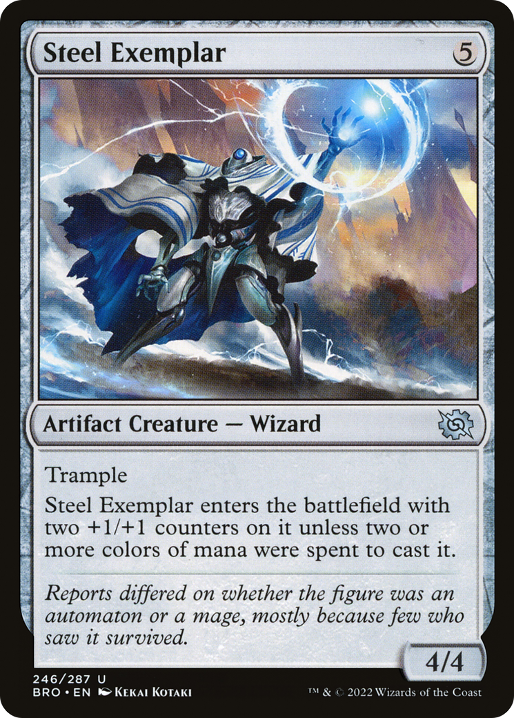 Steel Exemplar (246) Foil - The Brothers' War