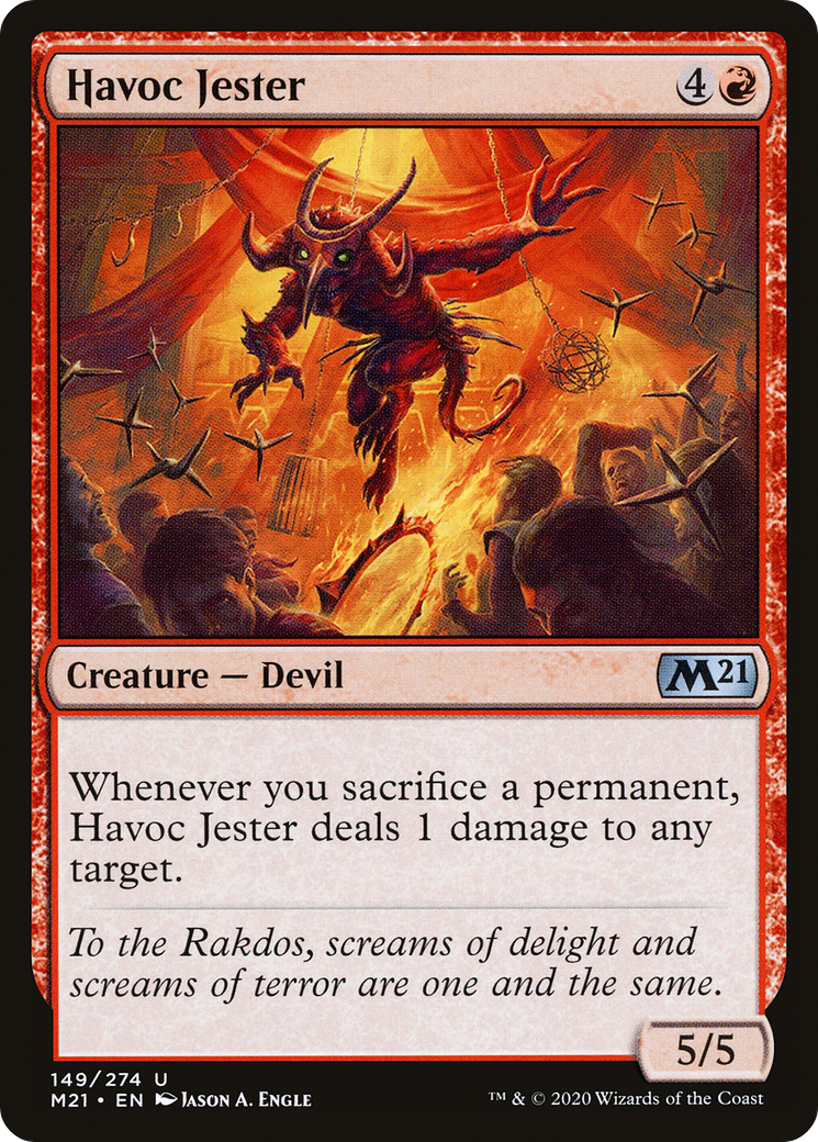 Havoc Jester (149) Foil - Core Set 2021