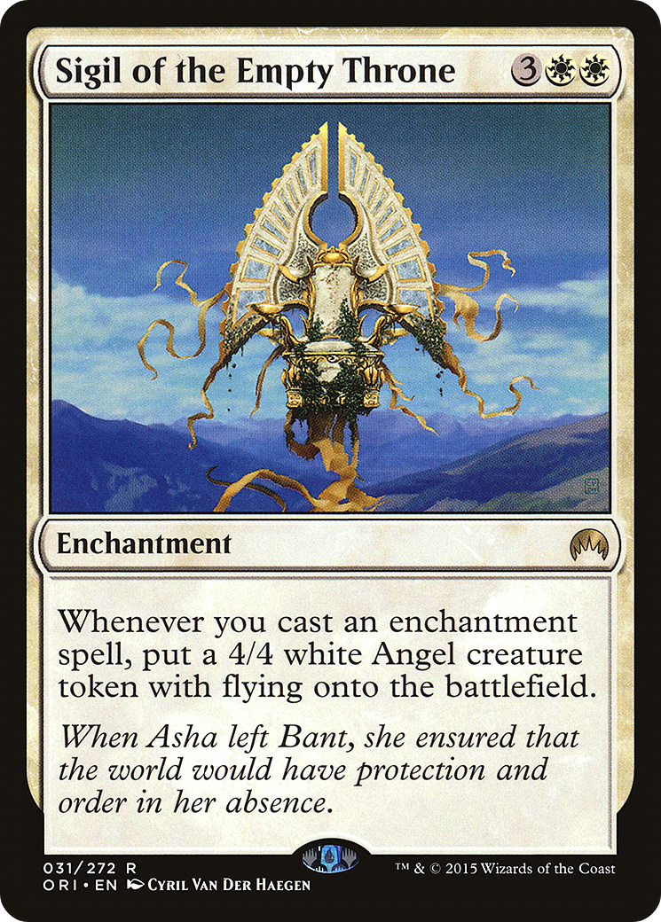 Sigil of the Empty Throne (031) Foil - Magic Origins