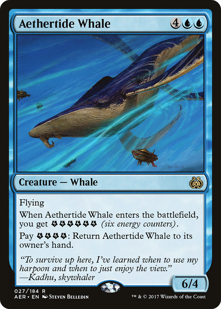 Aethertide Whale (027) - Aether Revolt