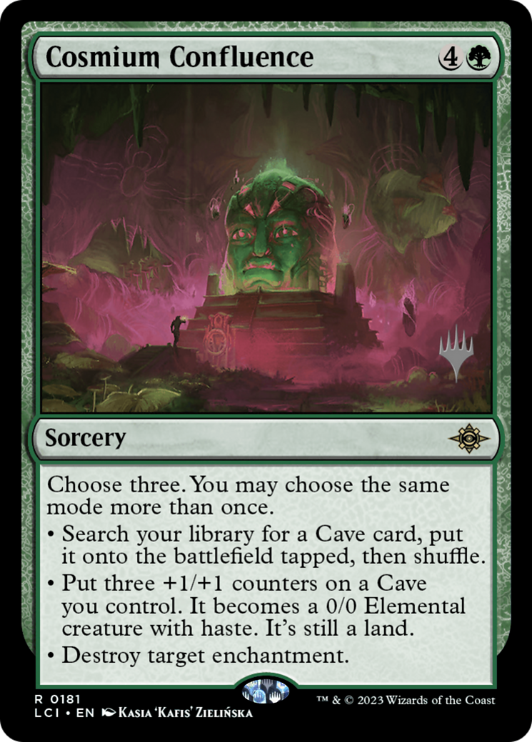 Cosmium Confluence (181) Foil - The Lost Caverns of Ixalan Promos