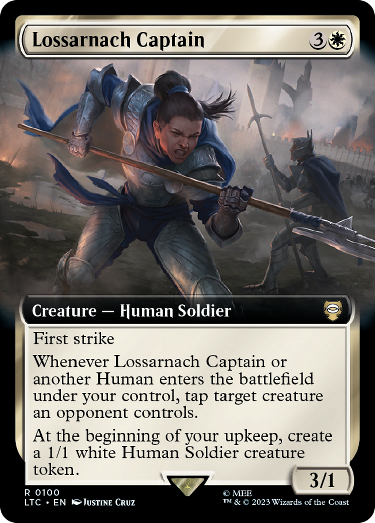 Lossarnach Captain (Extended Art) (100) - Tales of Middle-earth Commander