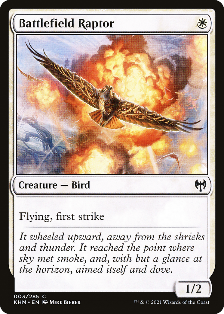 Battlefield Raptor (003) - Kaldheim