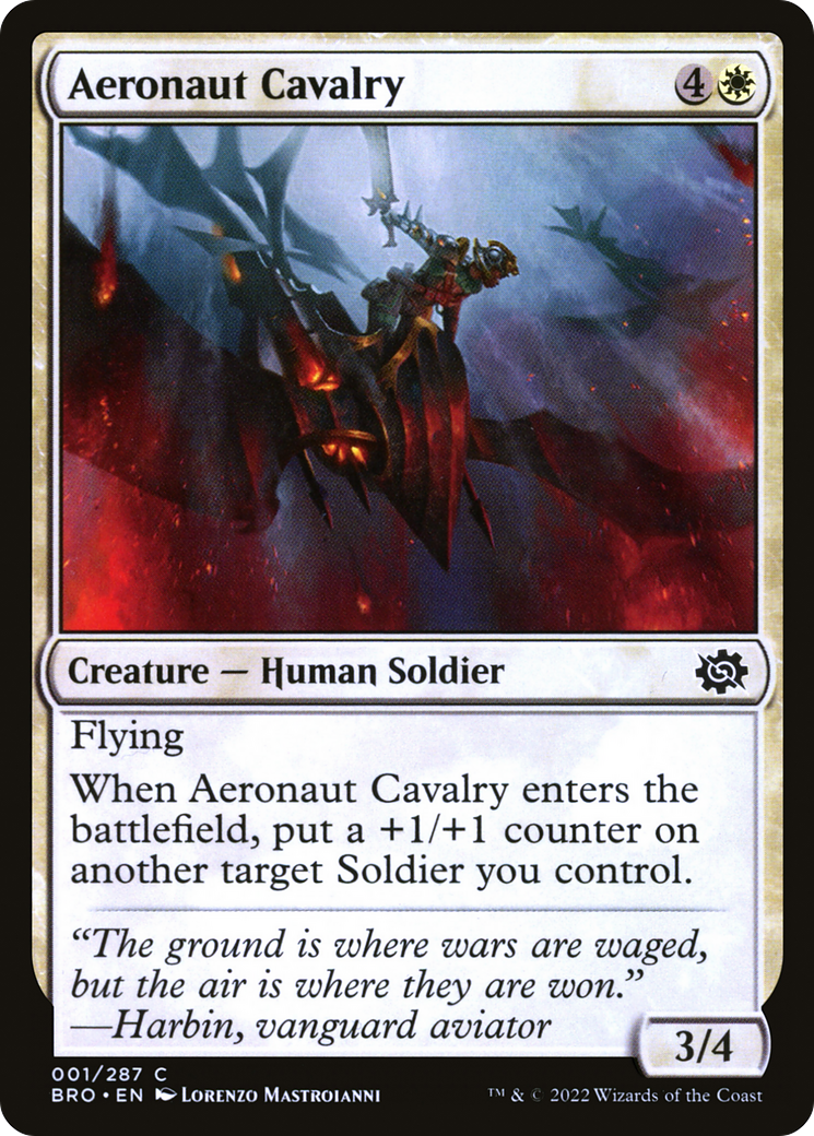 Aeronaut Cavalry (001) Foil - The Brothers' War