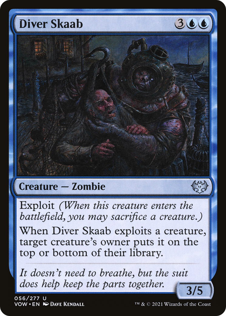 Diver Skaab (056) Foil - Innistrad: Crimson Vow