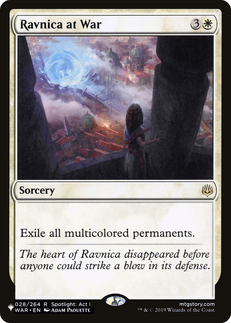 Ravnica at War (WAR-28) - The List