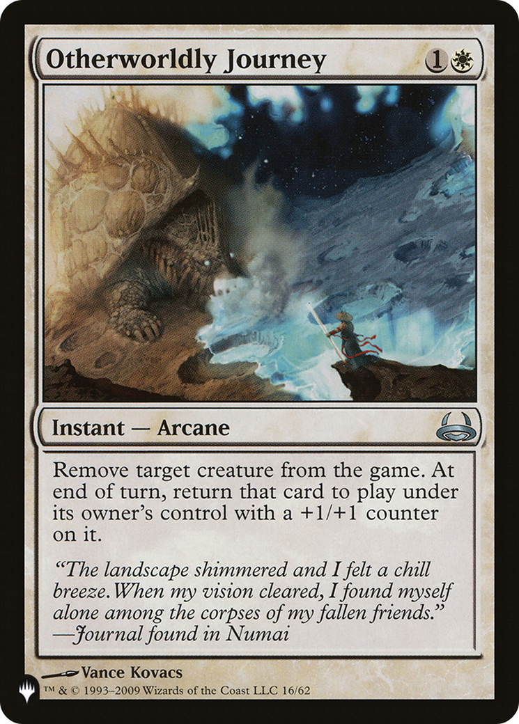 Otherworldly Journey (DDC-16) - The List