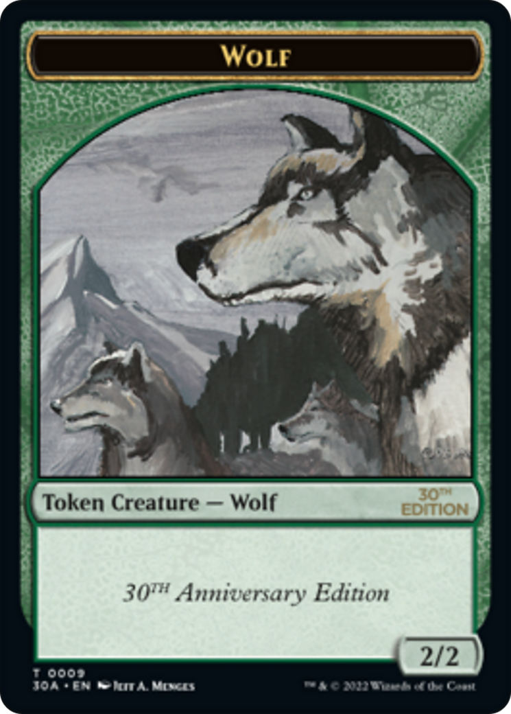 Wolf Token (009) - 30th Anniversary Tokens