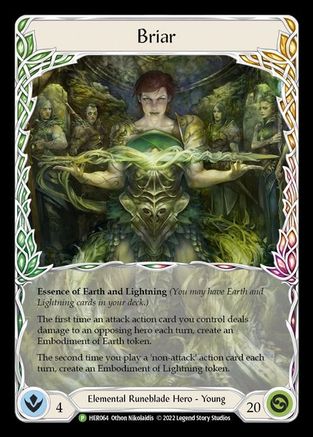 Briar - HER064 (HER064) Cold Foil - Flesh and Blood: Promo Cards